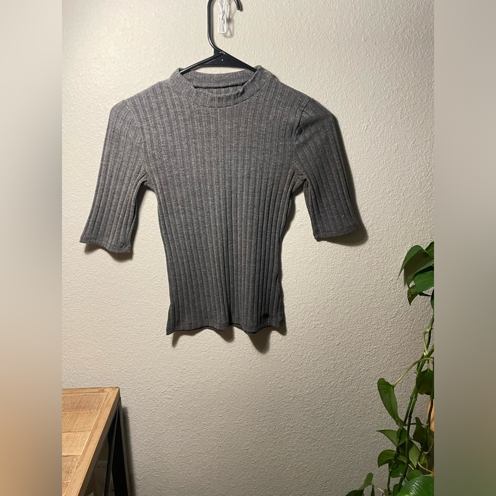 Mock neck shirt